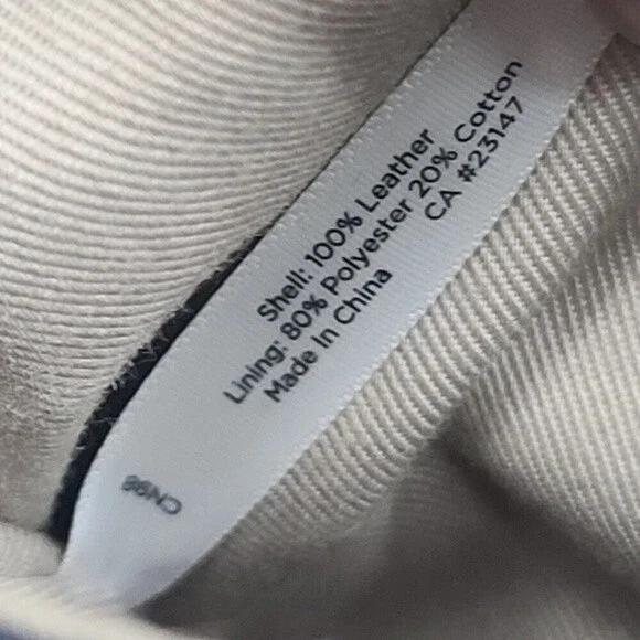 Talbots Blue Leather Flap Snap & Zipper Adjustable Strap Crossbody Purse - Picture 13 of 13